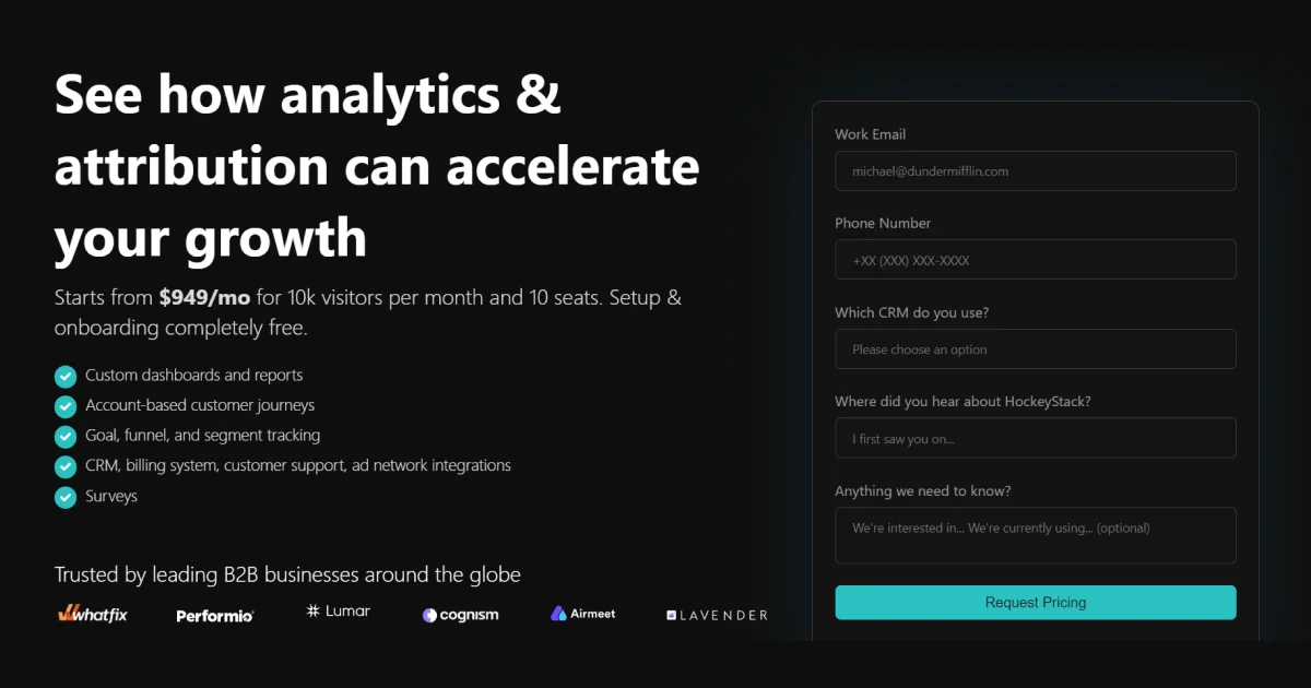 hockeystack-pricing