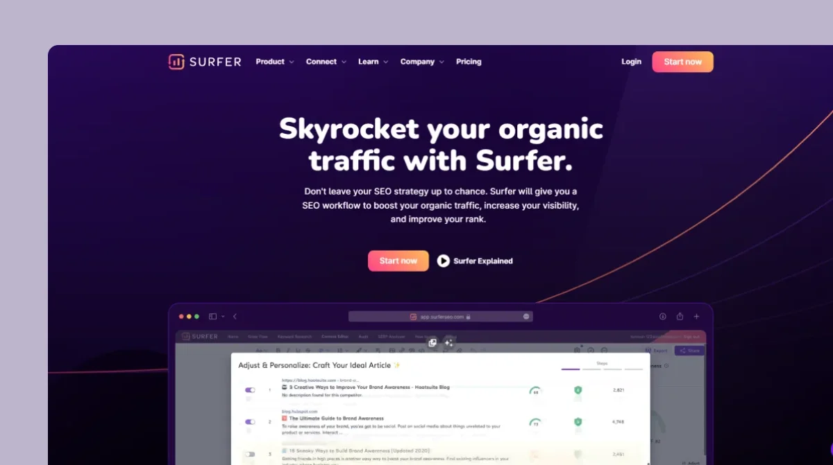 surfer-seo-tool-homepage