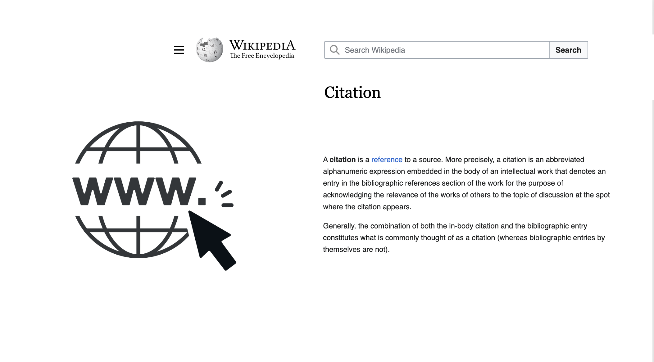 Wikipedia Citation