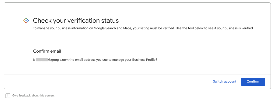 Verification Status Tool